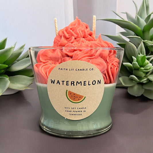 Watermelon Desert Candle